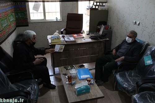 نشست با مسئول بسیج جهاد وشهادت شهرستان پیشوا