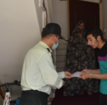 دیدار با مستمری بگیر سرکارخانم اعظم امامی فر