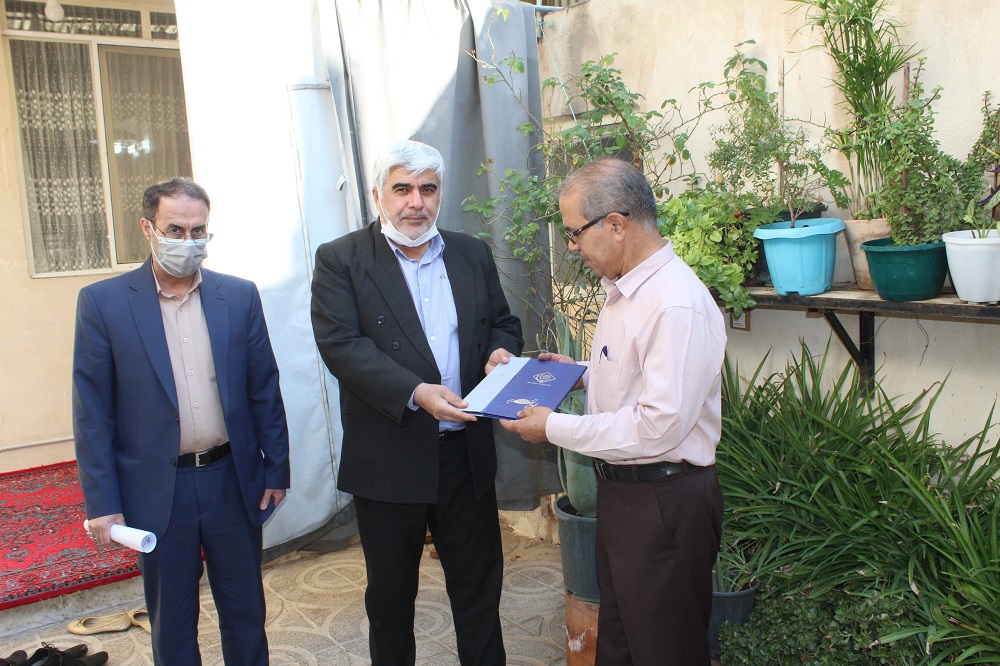 دیدار با بازنشسته  جناب آقای ایرج تقوی قلعه جوق در شهرستان قرچک