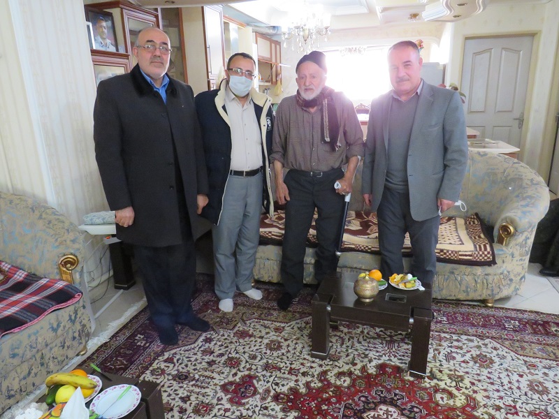 مصاحبه با جانباز 50درصد جناب سرهنگ بازنشسته  جعفر اصل  امین آبادی