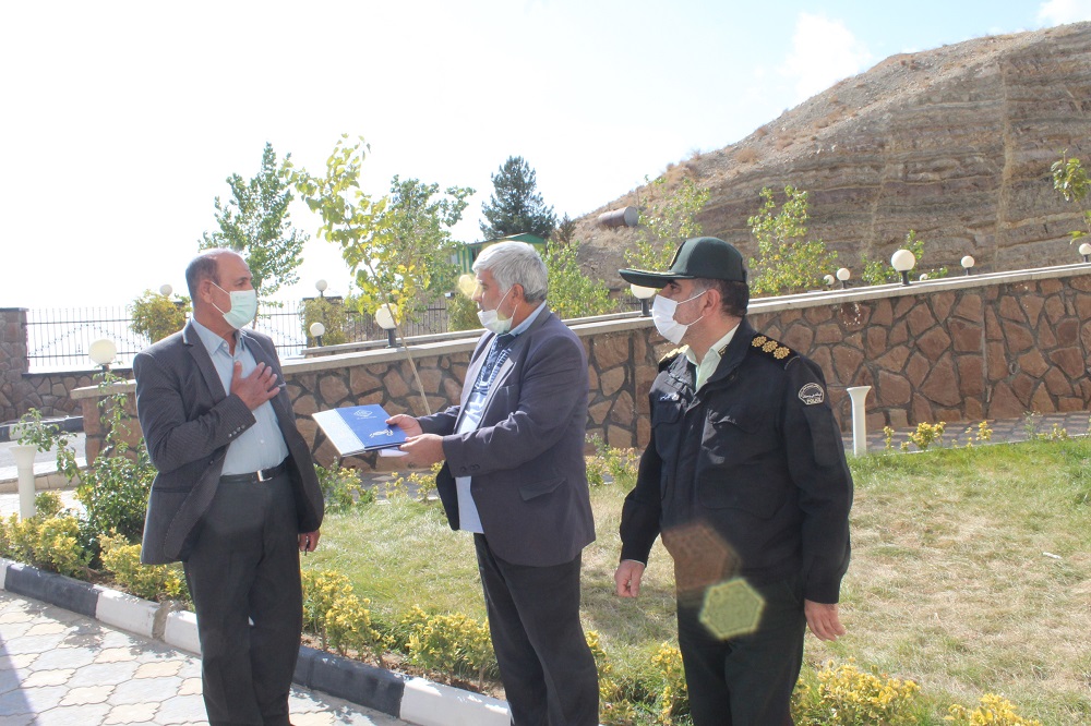 دیدار با بازنشسته  جناب آقای رضا حاجی نصیری درشهرستان رودهن