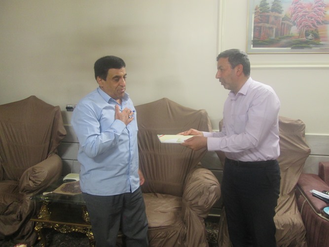 دیدار با 4بازنشسته بیمار در شهرستان ورامین