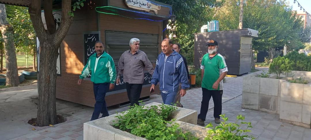 برگزاری ورزش صبحگاهی در شهرستان ورامین