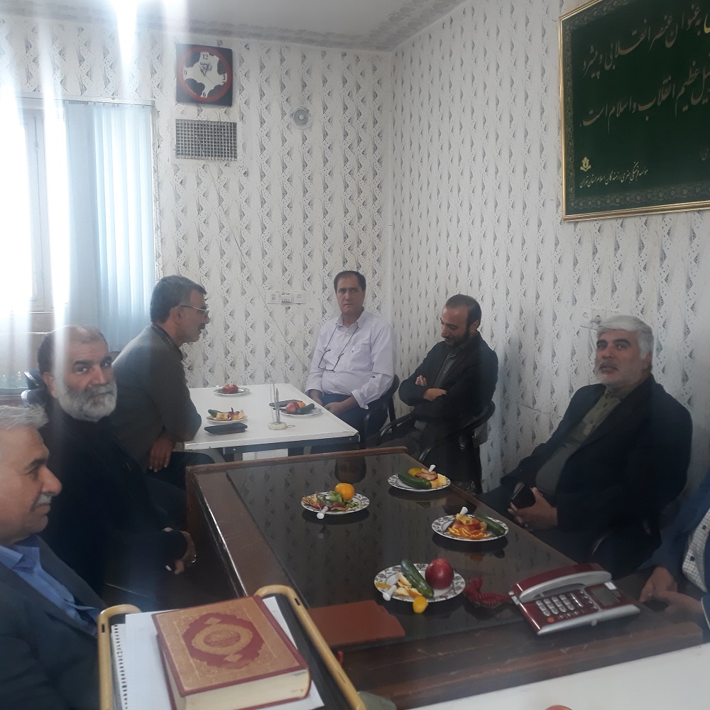 جلسه با بسیج پیشکسوتان جهاد و شهادت شهرستان ورامین