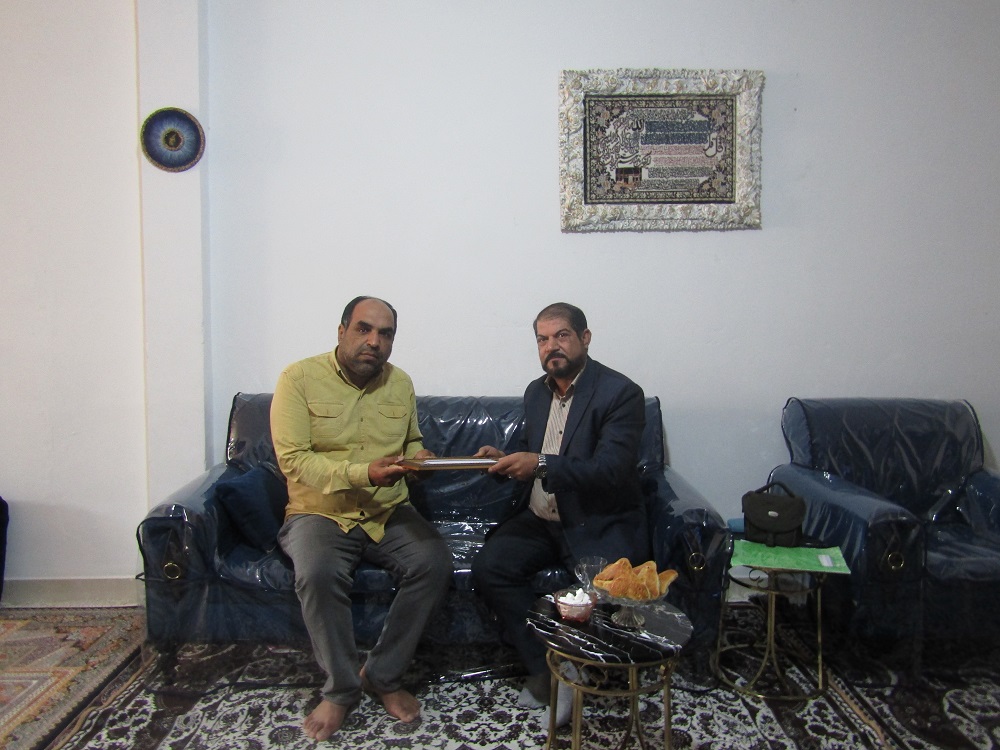 دیدار با 4 بازنشسته در شهرستان پاکدشت