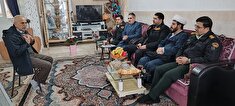 دیدار فرمانده انتظامی شهرستان آستارا با بازنشستگان شهرستان