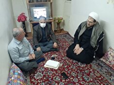 دیدار رئیس عقیدتی سیاسی شهرستان رودبار با بازنشسته شهرستان