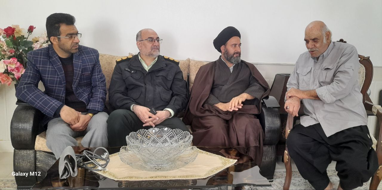 عیادت از تلاشگران عرصه نظم و امنیت در ماه مبارک رمضان