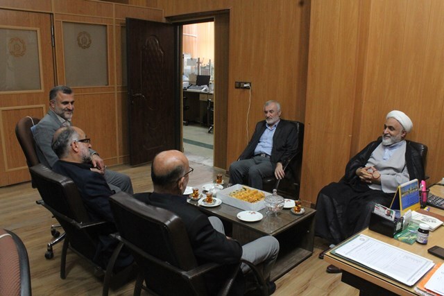 دیدار رئیس عقیدتی سیاسی انتظامی استان با رئیس کانون