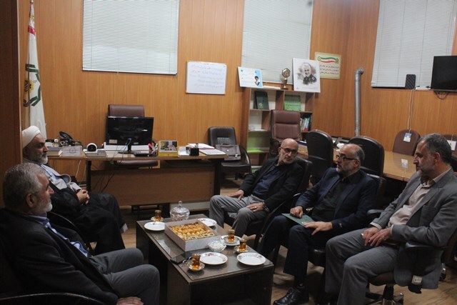 دیدار رئیس عقیدتی سیاسی انتظامی استان با رئیس کانون