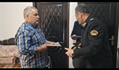 دیدار با ۲ پیشکسوت در شهرستان ساوه