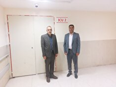 عیادت از بیماران در بیمارستان