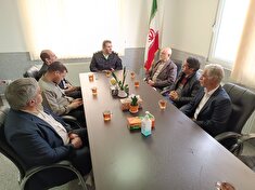 دیدار نوروزی پیشکسوتان انتظامی شهرستان زنجان با روسای کلانتری های ۱۱ و ۱۵ 