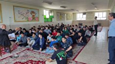 برگزاری نشست آموزشی در هنرستان کار و دانش آیت الله خامنه ای شهرستان ورامین