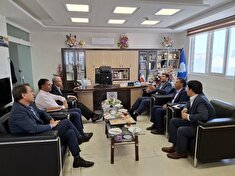دیدار با سرپرستی شعب بانک سپه استان ایلام