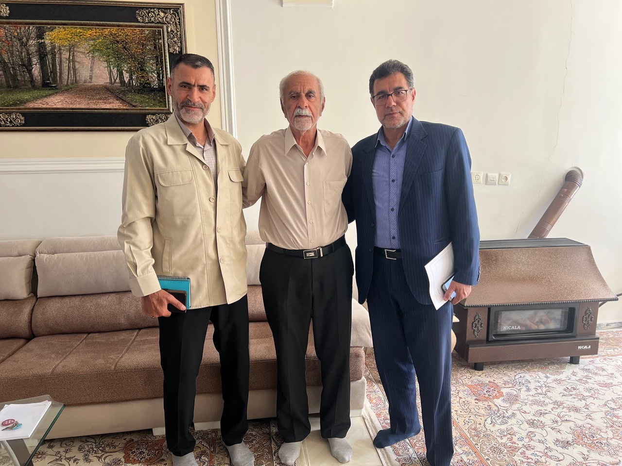 دیدار با 7 پیشکسوت بازنشسته ومستمری بگیراستان کرمانشاه