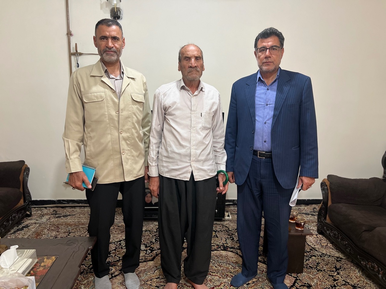 دیدار با 7 پیشکسوت بازنشسته ومستمری بگیراستان کرمانشاه