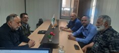 برگزاری نشست با مسئولین شرکت خدمات انتظامی طلایه داران مرصاد