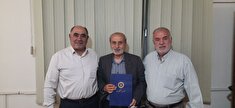 تجلیل از پیشکسوت جانباز سرهنگ بازنشسته علی پورعلی زاده