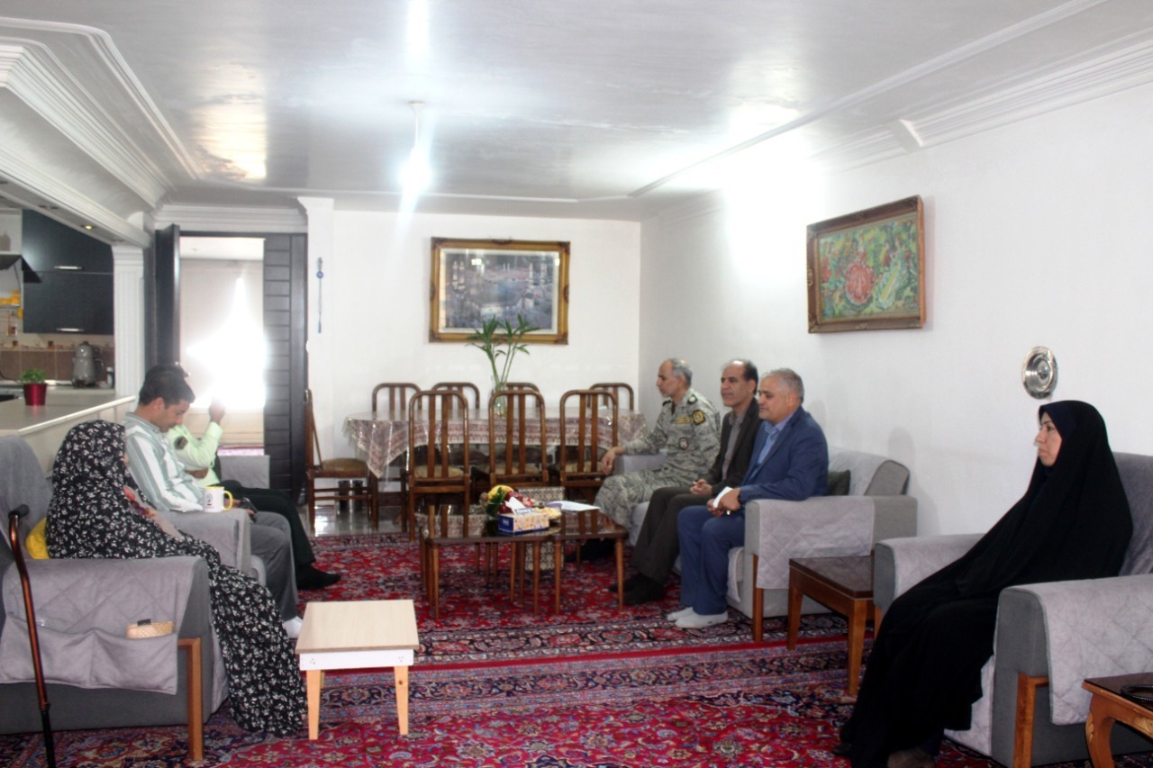 دیدار با خانواده پیشکسوتان متوفی انتظامی استان خراسان جنوبی