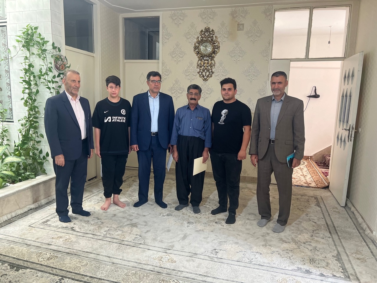 دیدار با 8 پیشکسوت بازنشسته استان کرمانشاه