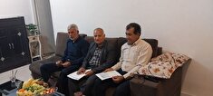 دیدار و سرکشی با پیشکسوت داراب دهقانیان