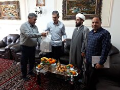 دیدار و ملاقات با ۷ نفر از بازنشستگان شهرستان نهاوند