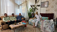 دیدارمس‍‍‍ئول دفتر نمایندگی کانون شهرستان نیشابوربا عضو وابسته ابوتراب بشرویی