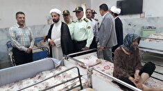 دیدارمسئول دفتر کانون  و جمعی از پیشکسوتان نیروی انتظامی سبزوار از سرای سالمندان