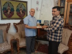 دیدار ازپیشکسوت انتظامی در شهرستان ساری