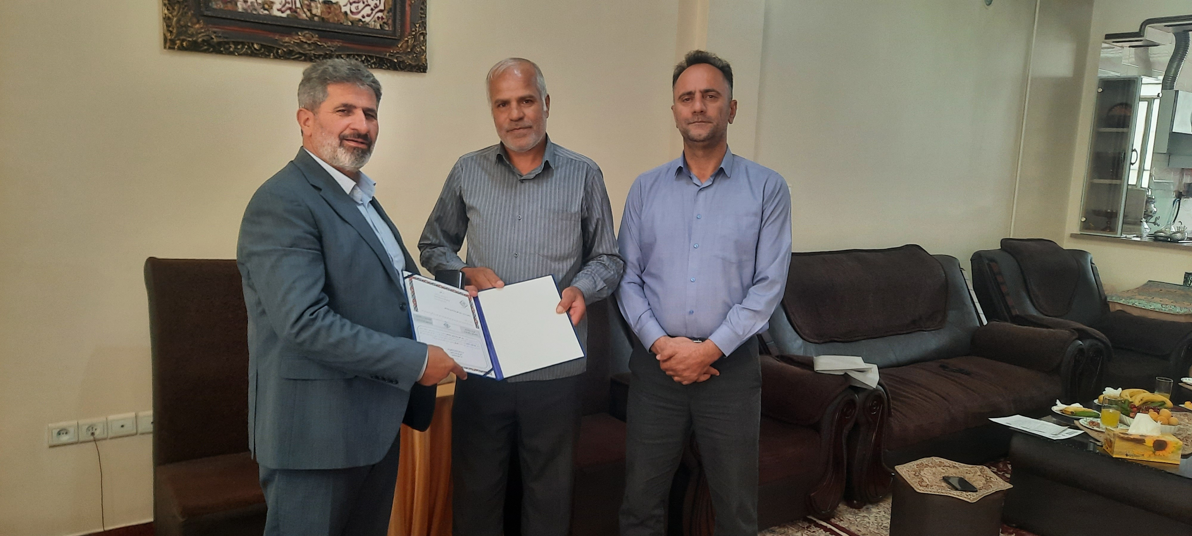 دیدار و سرکشی از تعداد4 نفر از پیشکسوتان شهرستان سامان