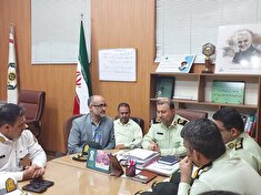 حضور فرمانده انتظامی استان گیلان در کانون بازنشستگان استان