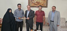 دیدار  با ۱۳ نفر از بازنشستگان و وظیفه بگیران جانباز بالای ۵۰ درصد