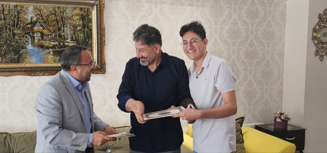 دیدار رئیس کانون بازنشستگان انتظامی استان آذربایجان شرقی با ۵ نفر از بازنشستگان و وظیفه بگیران جانباز
