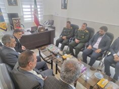 دیدار روسای کانونهای نیروهای مسلح با فرمانده سپاه فتح استان کهگیلویه و بویراحمد