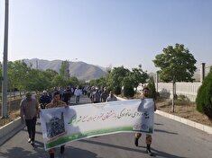 برگزاری همایش پیاده روی خانوادگی در شهر اراک