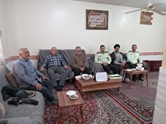 دیداربابازنشسته غلامحسین خطابی و مستمری بگیر مدینه گرگیج مقدم