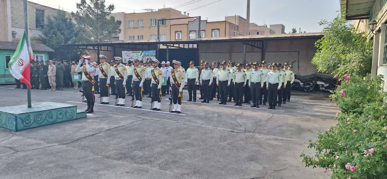 برگزاری مراسم صبحگاه مشترک در شهرستان اسکو بمناسبت سوم خرداد سالروز آزادسازی خرمشهر