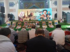 گردهمایی یادگاران ۸ سال دفاع مقدس شهرستان نظرآباد
