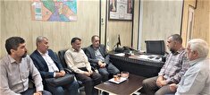 بازدید رئیس کانون تهران بزرگ از دفتر نمایندگی مرکزی