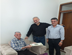 دیدار با پیشکسوت انتظامی در شهرستان چالوس