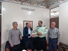 دیدار با پیشکسوت انتظامی در شهرستان بابل