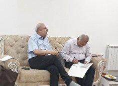 دیدار از پیشکسوت خدارحم مرادی
