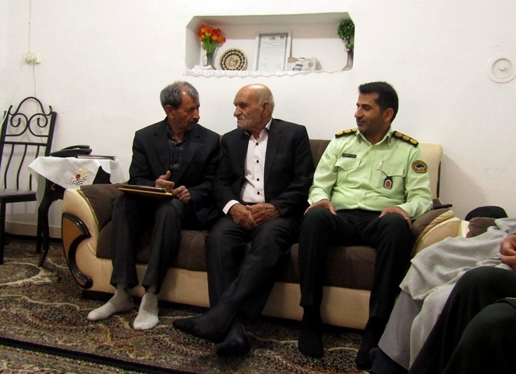 دیدار با ۶ پیشکسوت بازنشسته انتظامی شهرستان فردوس
