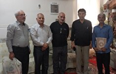 دیدار و بازدید با پیشکسوت خدانظر پاشیب