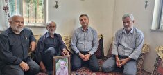 دیدار با خانواده پیشکسوت انتظامی در شهرستان ساری