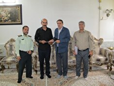 دیدار با ۲ نفر پیشکسوت بازنشسته شهرستان خرم آباد