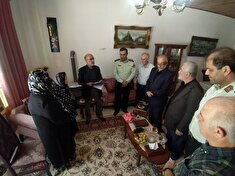 دیدار فرمانده انتظامی شهرستان سیاهکل با بازنشستگان و مستمری بگیران شهرستان