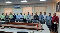 تجلیل از پیشکسوتان انتظامی شهرستان ایوان