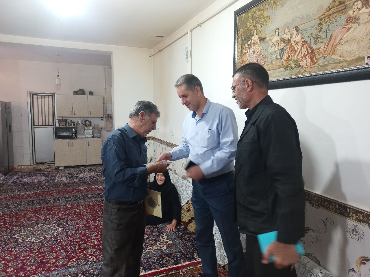 دیدار با 5 پیشکسوت بازنشسته شهرستان هرسین